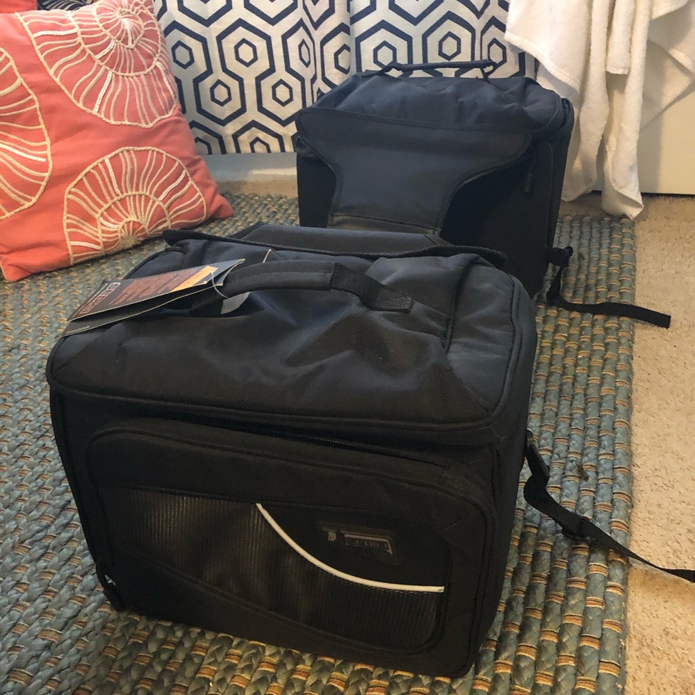 Sedici black saddle bags BRAND NEW!